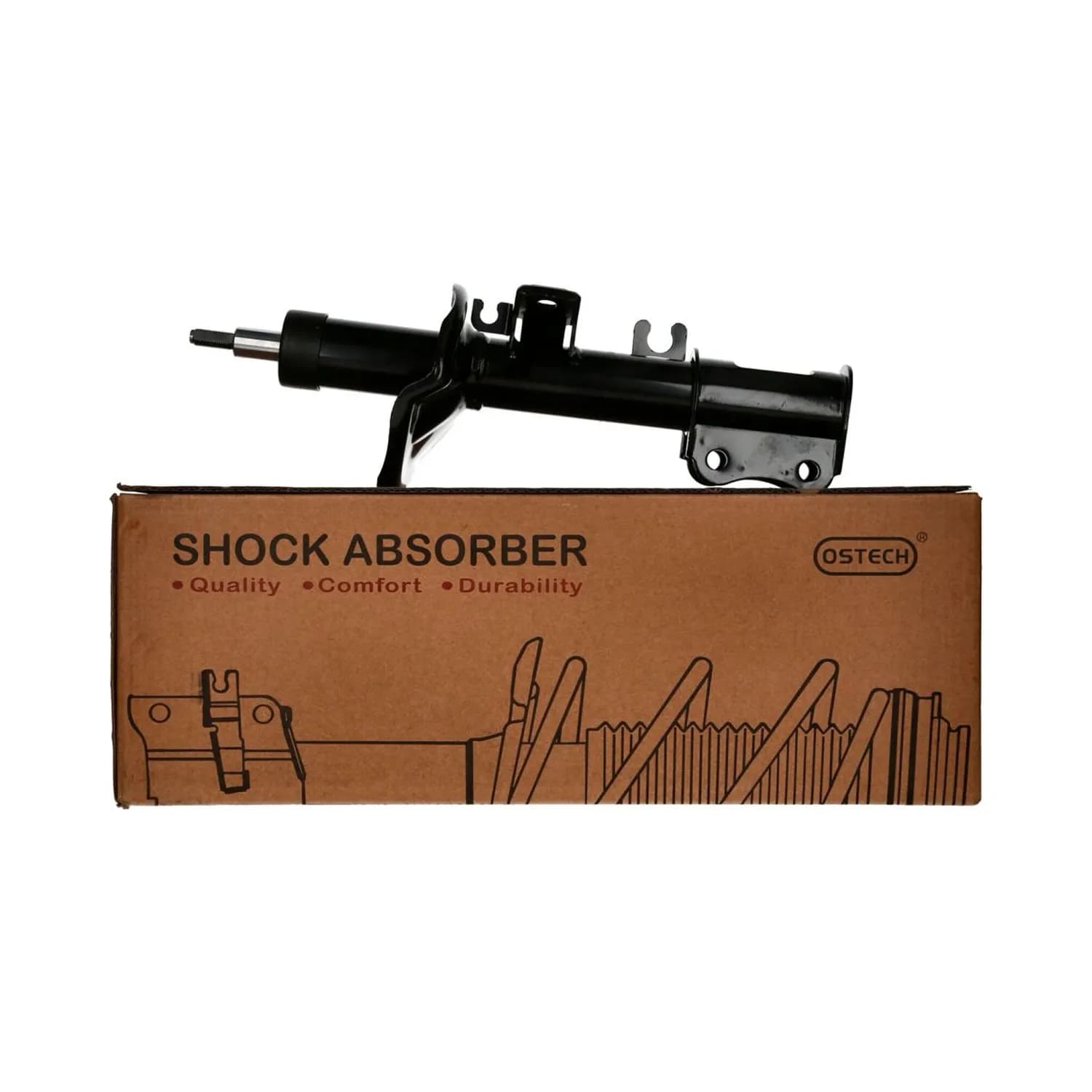 Amortiguador Delantero Derecho Ostech - OT053