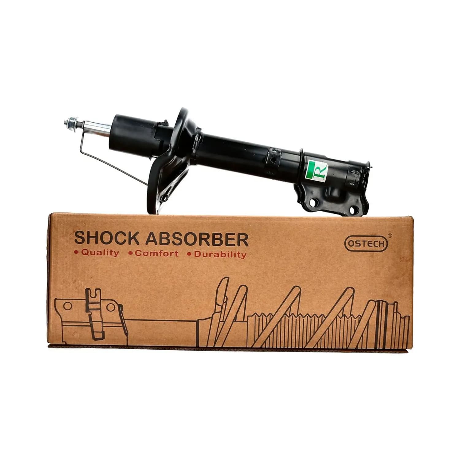 Amortiguador Trasero Derecho Ostech - OT097
