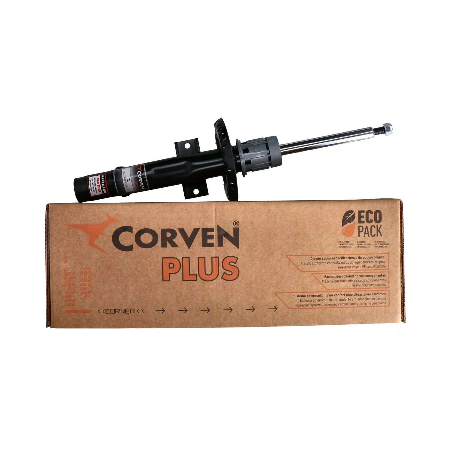 Amortiguador Delantero Derecho/Izquierdo Corven - 35001G