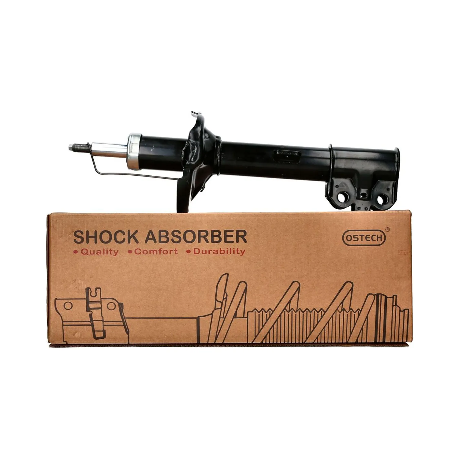Amortiguador Delantero Derecho Ostech - OT037