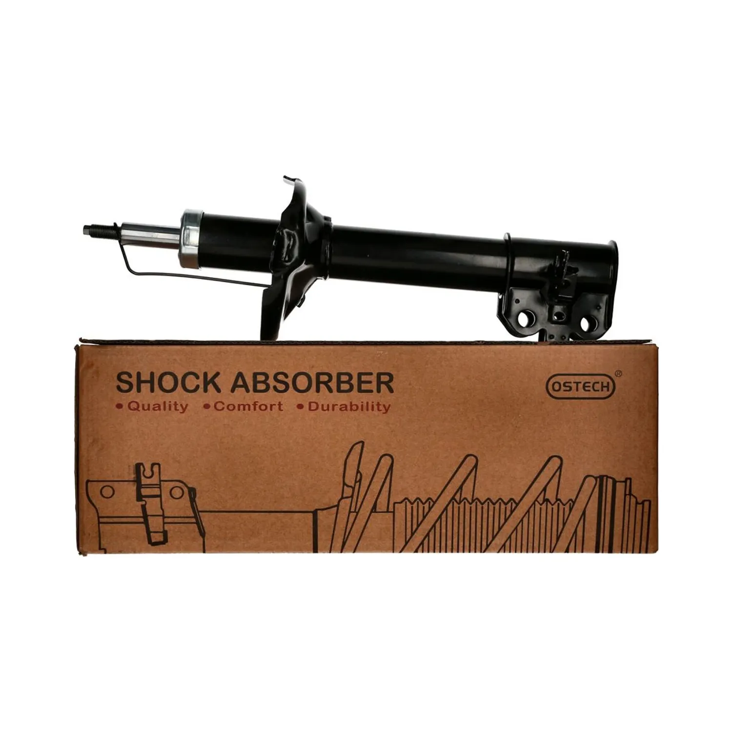Amortiguador Delantero Izquierdo Ostech - OT038
