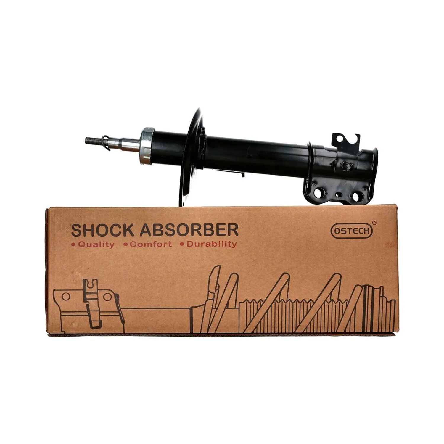 Amortiguador Delantero Izquierdo Ostech - OT050