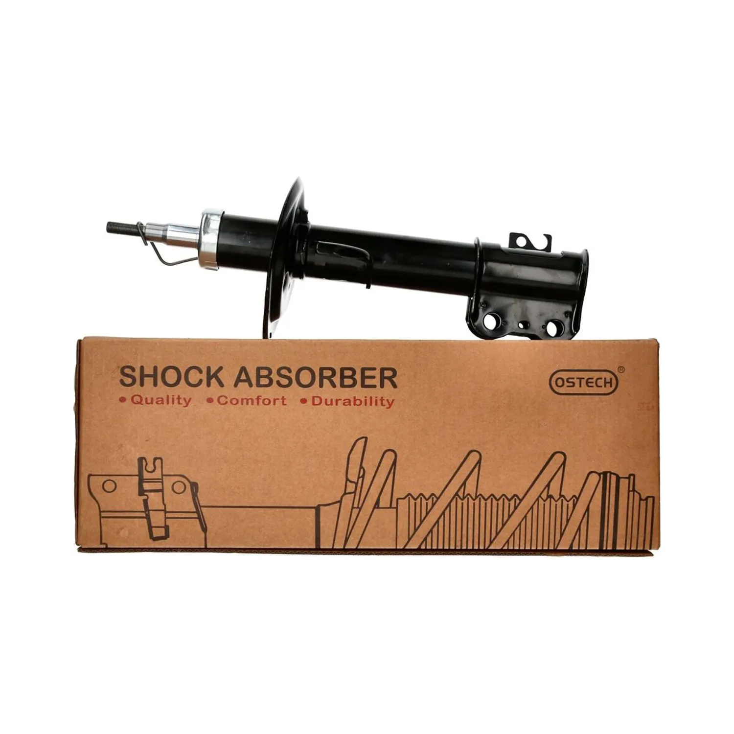 Amortiguador Delantero Derecho Ostech - OT051