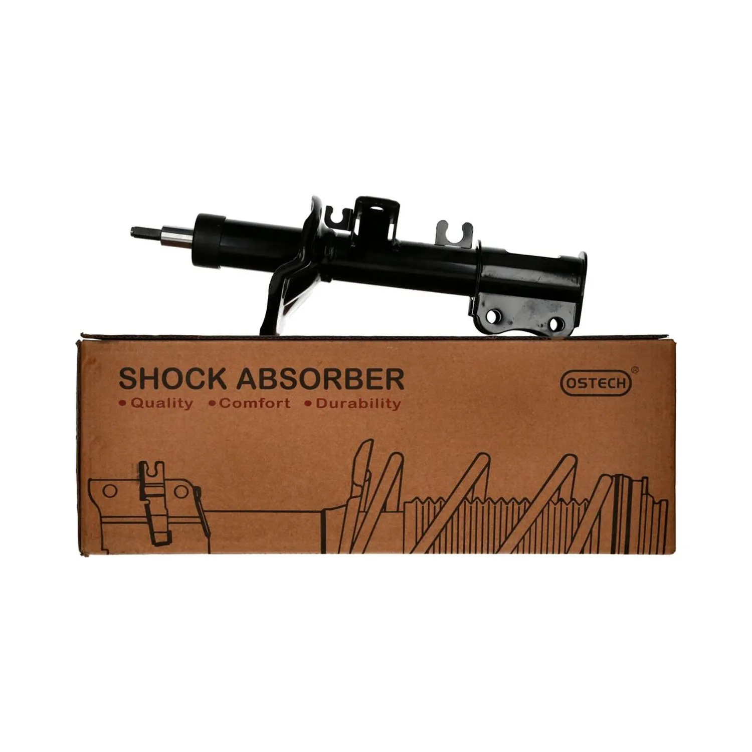 Amortiguador Delantero Derecho Ostech - OT053