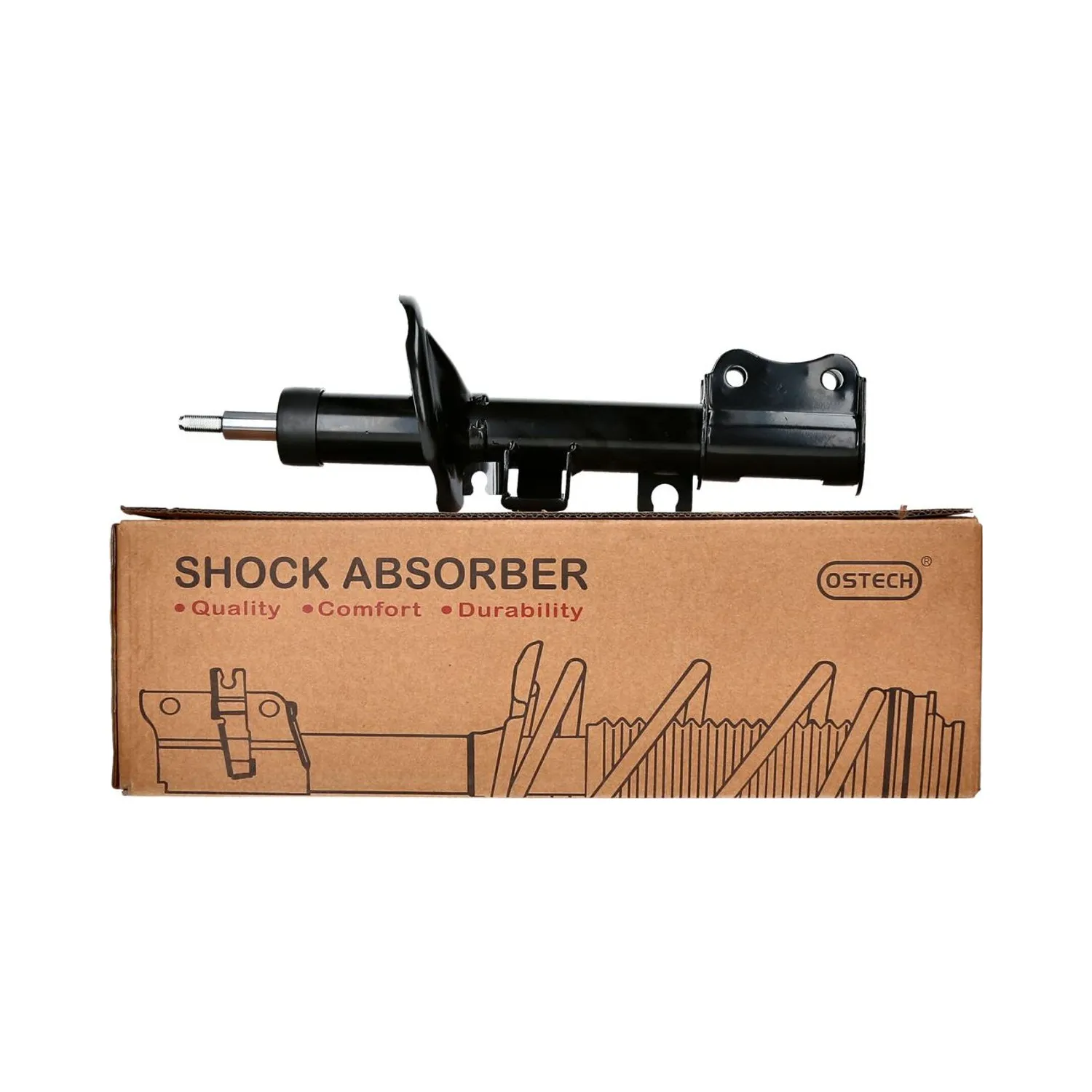 Amortiguador Delantero Izquierdo Ostech - OT054