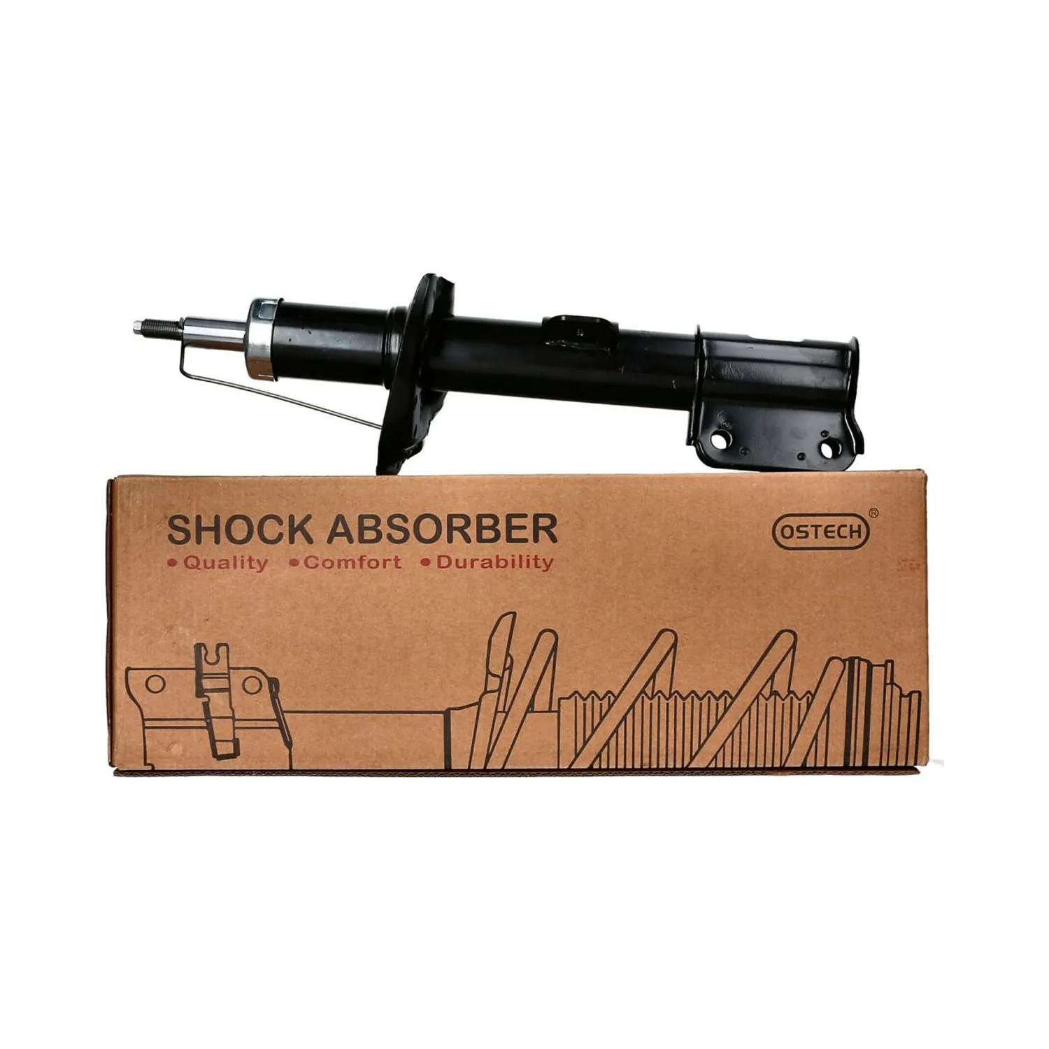 Amortiguador Delantero Izquierdo Ostech - OT062
