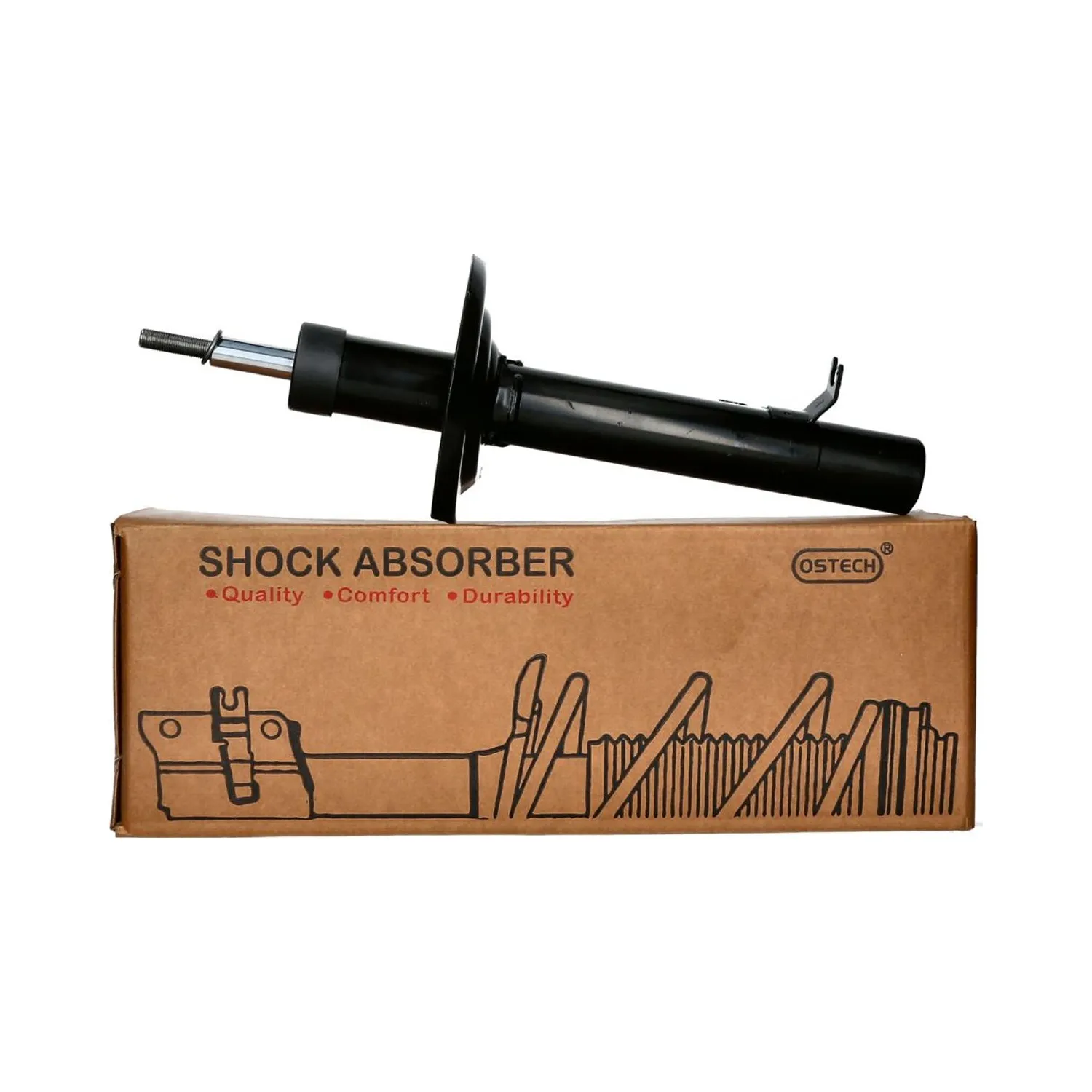 Amortiguador Delantero Derecho Ostech - OT091