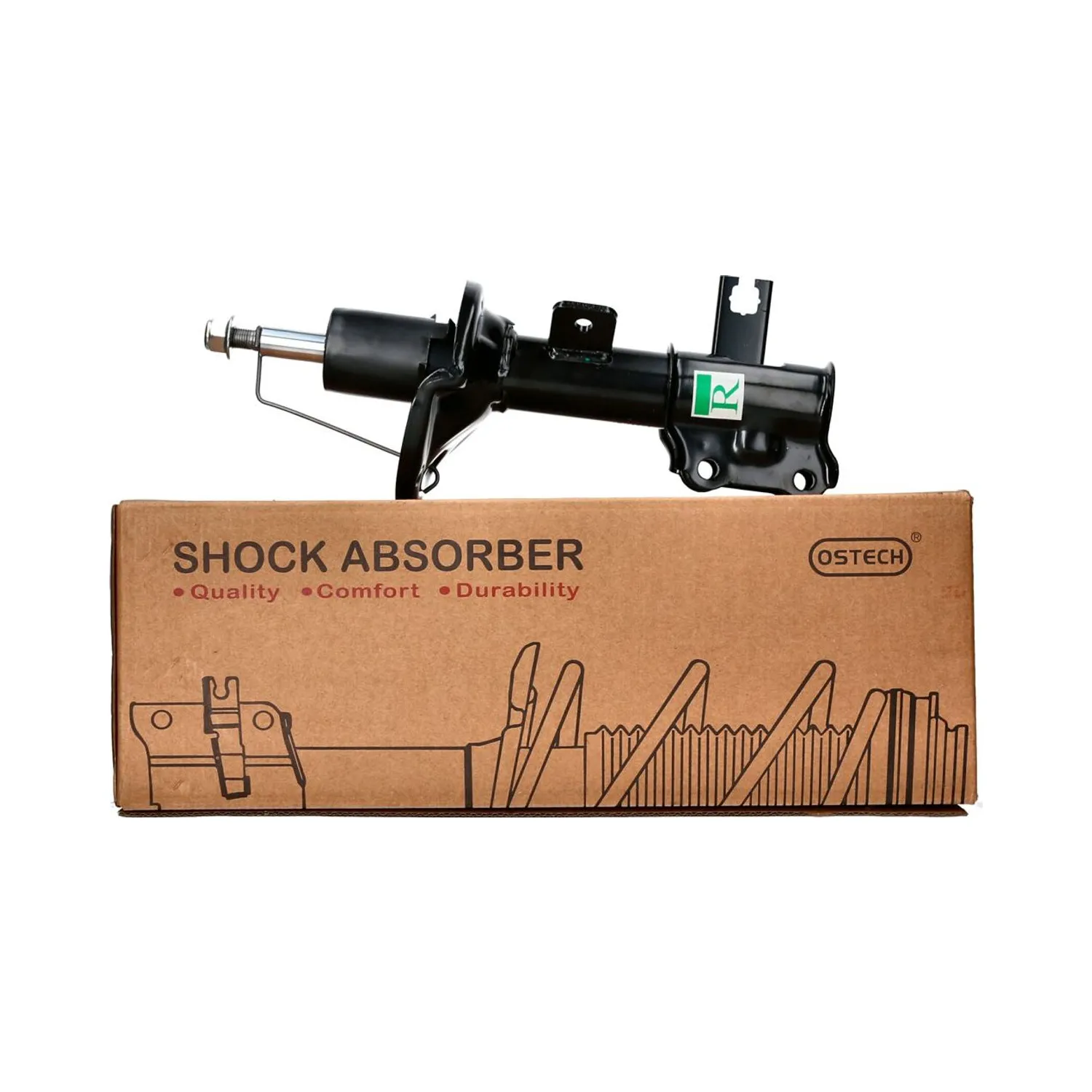 Amortiguador Delantero Derecho Ostech - OT099