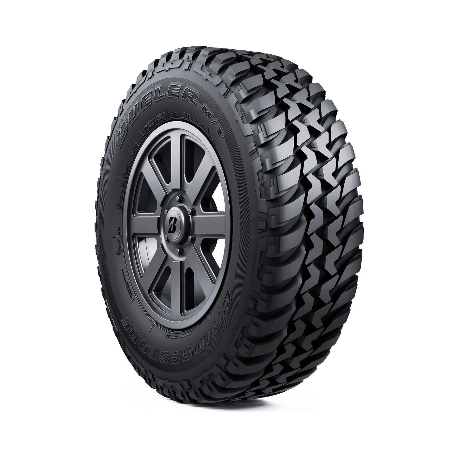 Neumático Bridgestone Dueler D674 265/70r16 Mt 121/118q