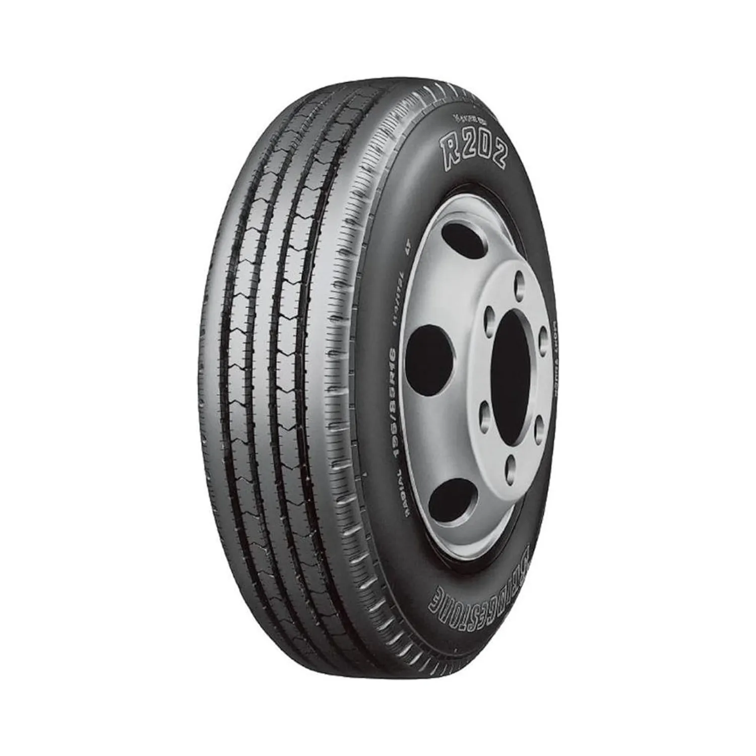 Neumático Bridgestone R-Series R202 195/85r16 Carga 114/112l