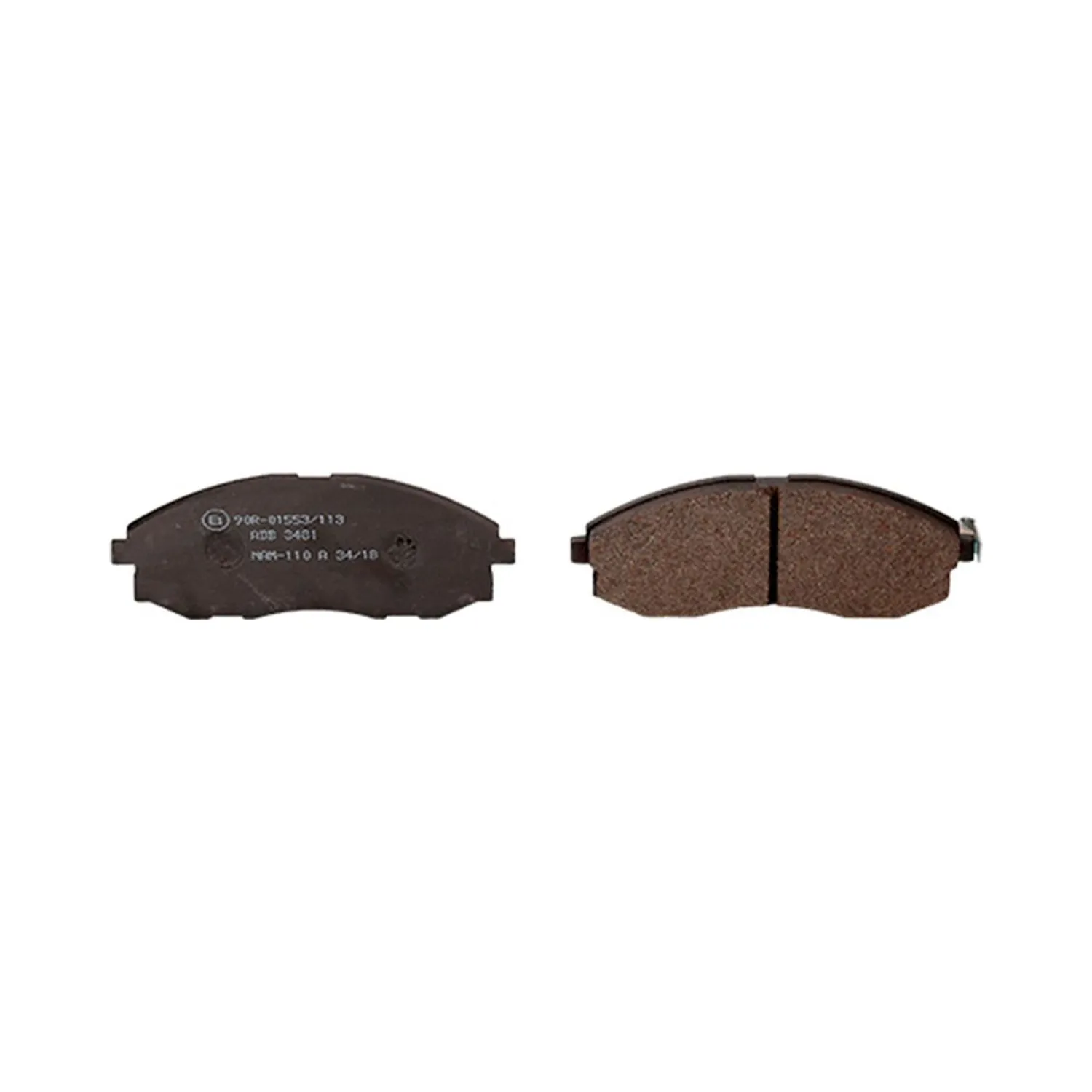 Pastillas de freno Delanteras para JAC Refine 2009 al 2015