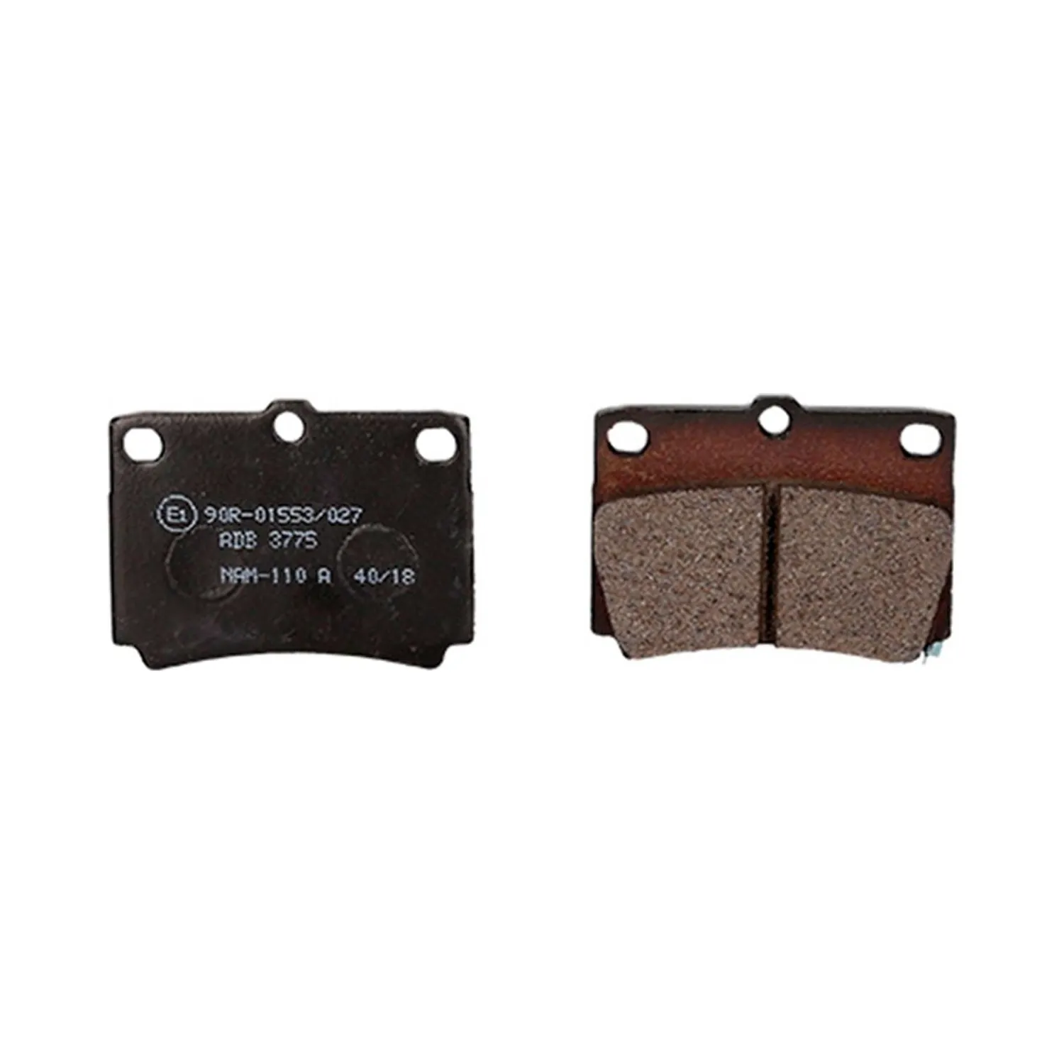 Pastillas de freno Traseras para Mitsubishi Challenger 1996 al 1999