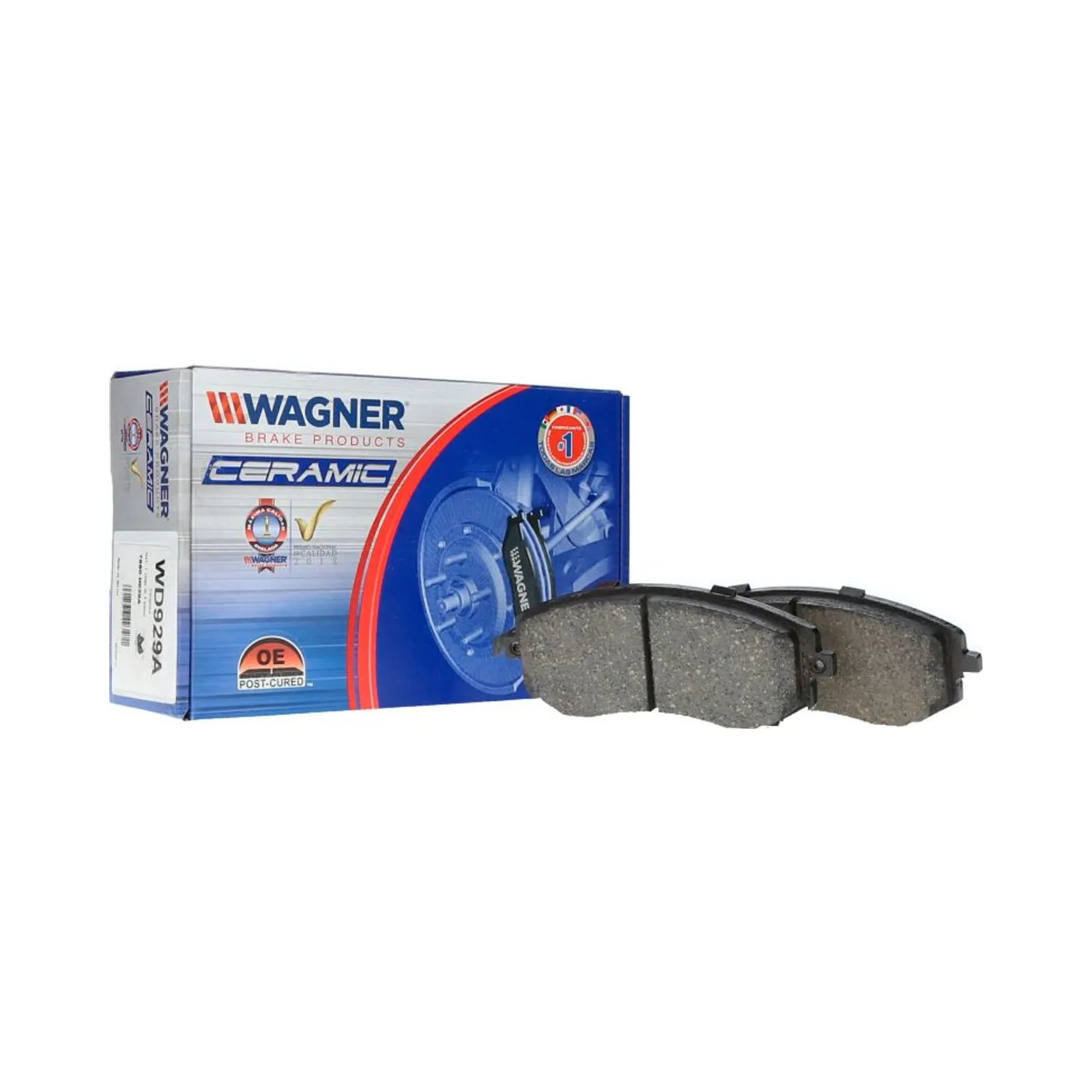 Pastillas De Freno Delantera Wagner Wd929a
