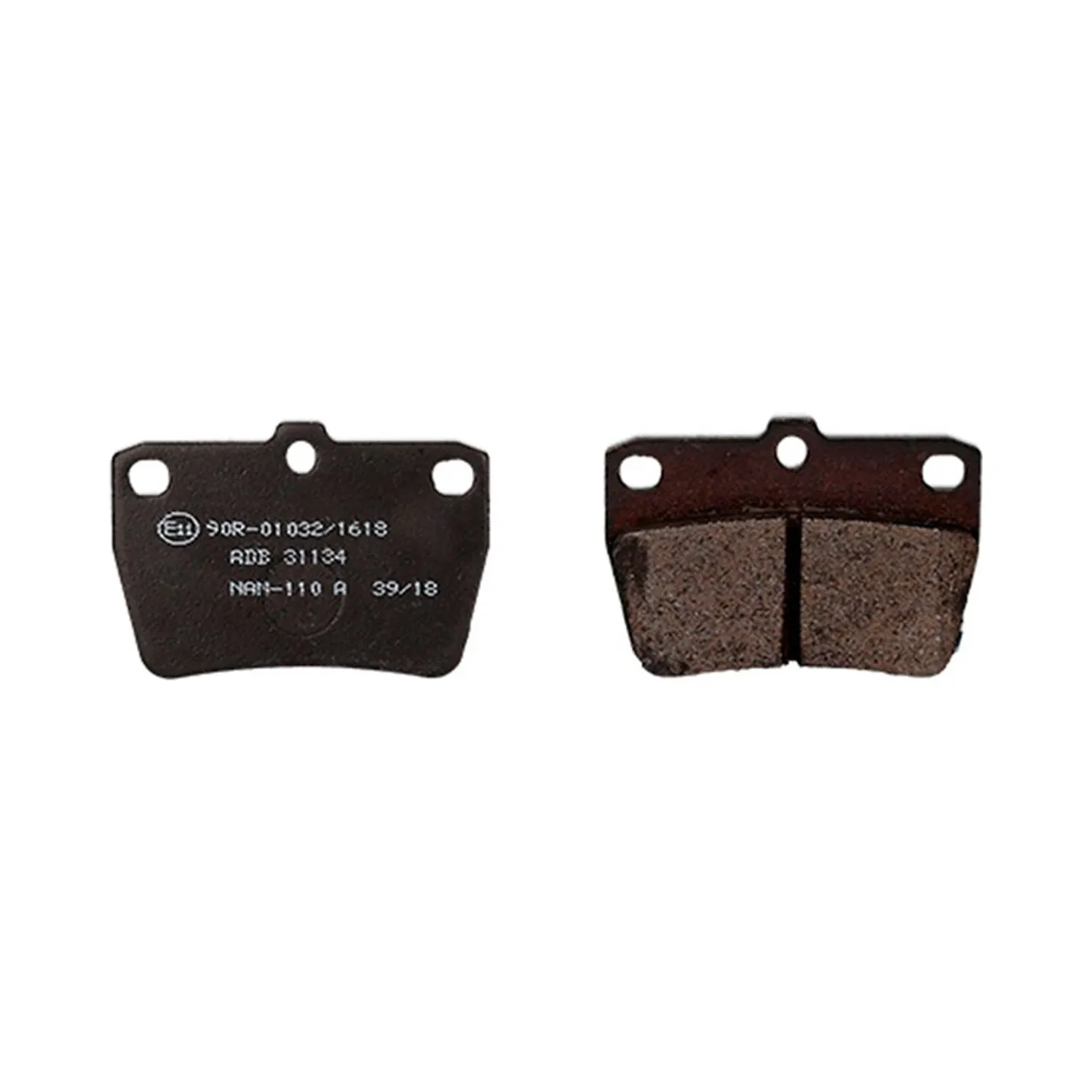 Pastillas de freno Traseras para Chery Tiggo 2008 al 2012