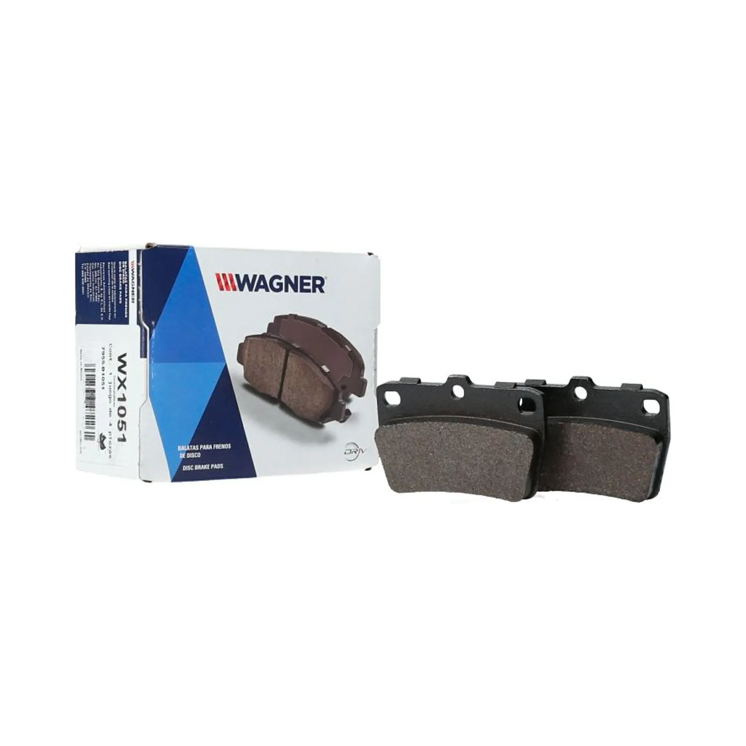 Pastillas De Freno Trasera Wagner Wx1051