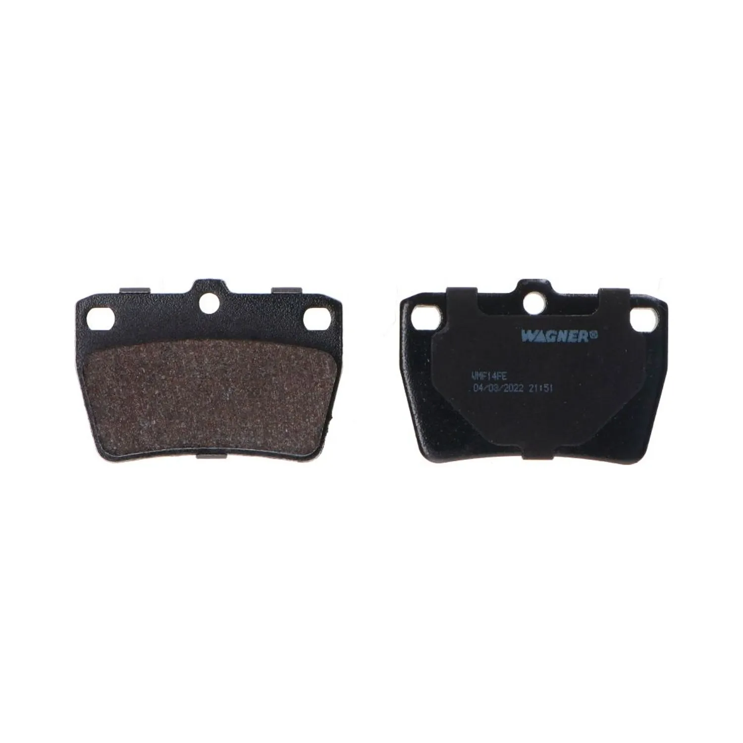 Pastillas De Freno Trasera Wagner Wx1051