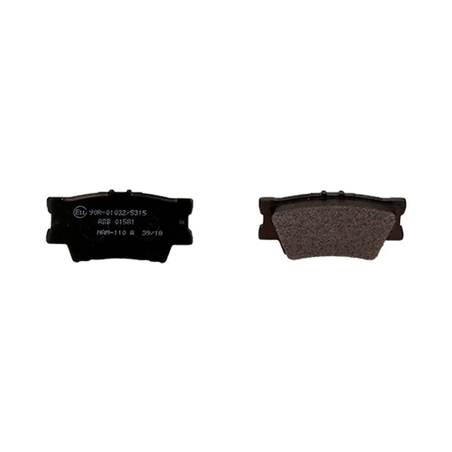 Pastillas de freno Traseras para Toyota Camry 2007 al 2014
