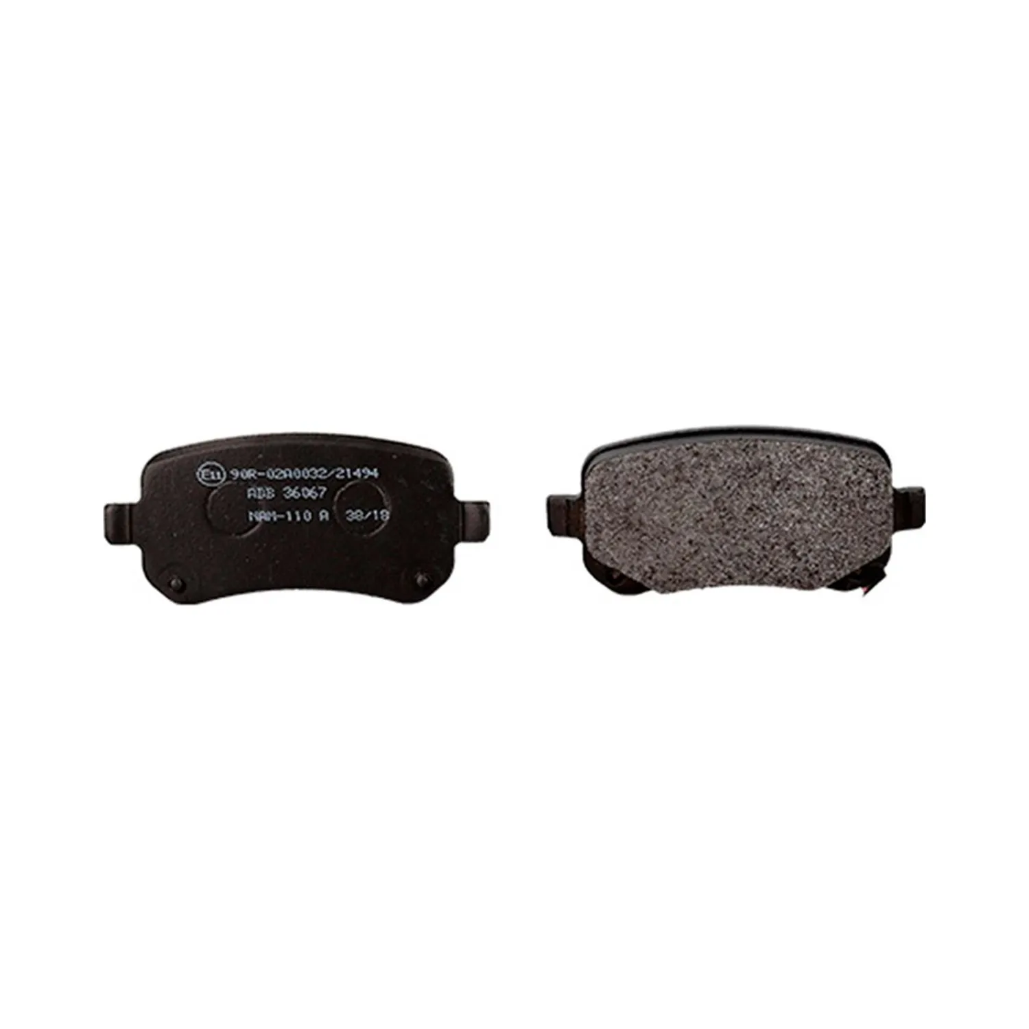 Pastillas de freno Traseras para Chrysler Caravan 2008 al 2012