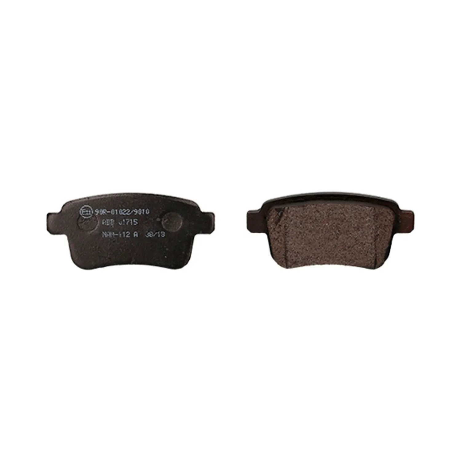 Pastillas de freno Traseras para Renault Kangoo 2010 al 2019