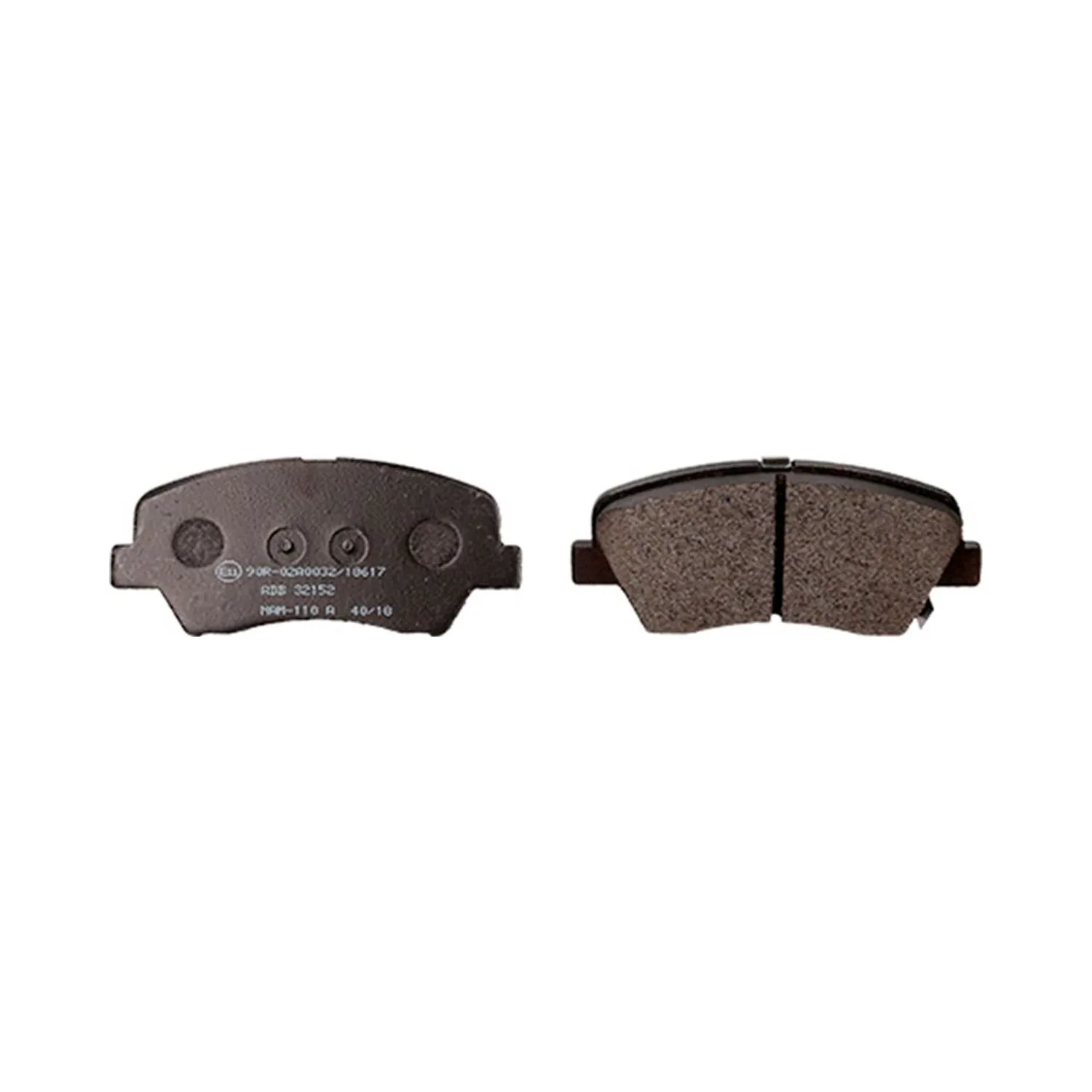 Pastillas de freno Delanteras para Hyundai Veloster 2011 al 2019