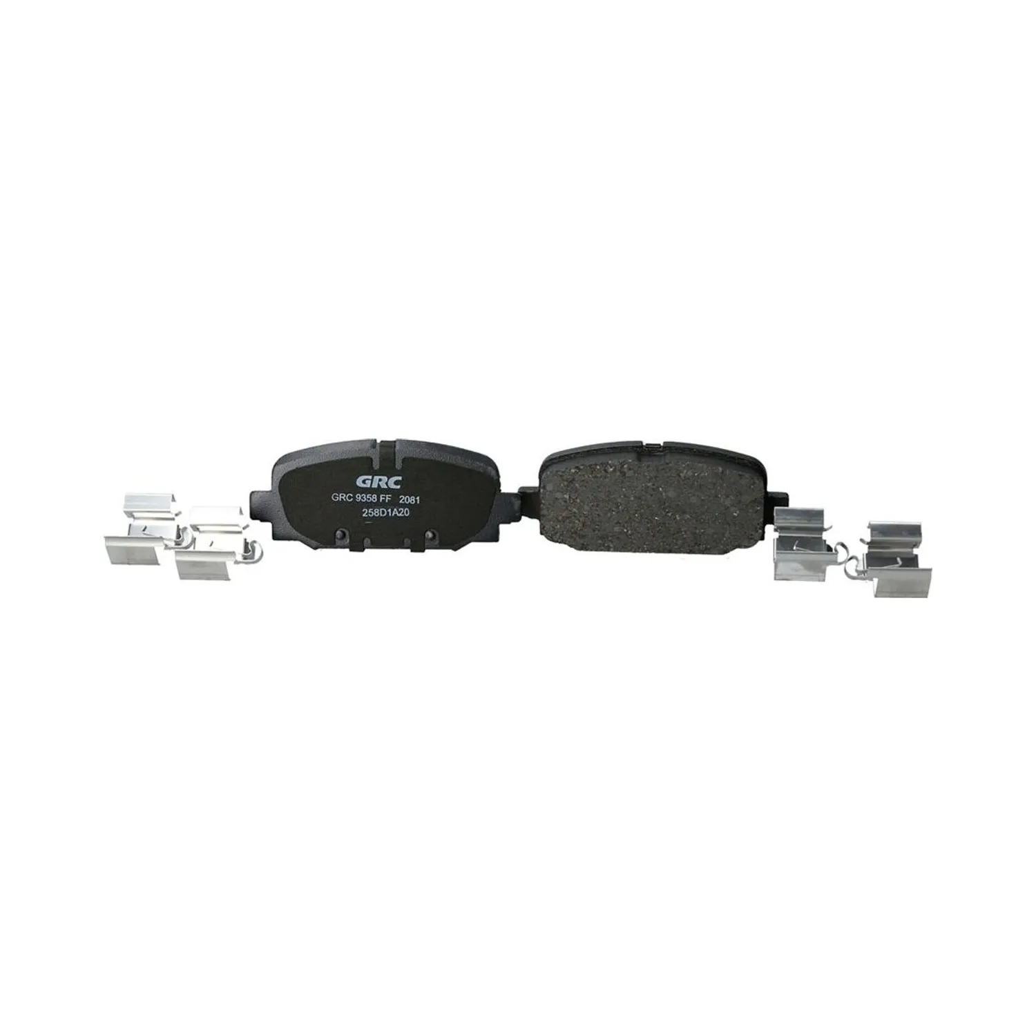 Pastillas De Freno Trasera Grc Gcd2081