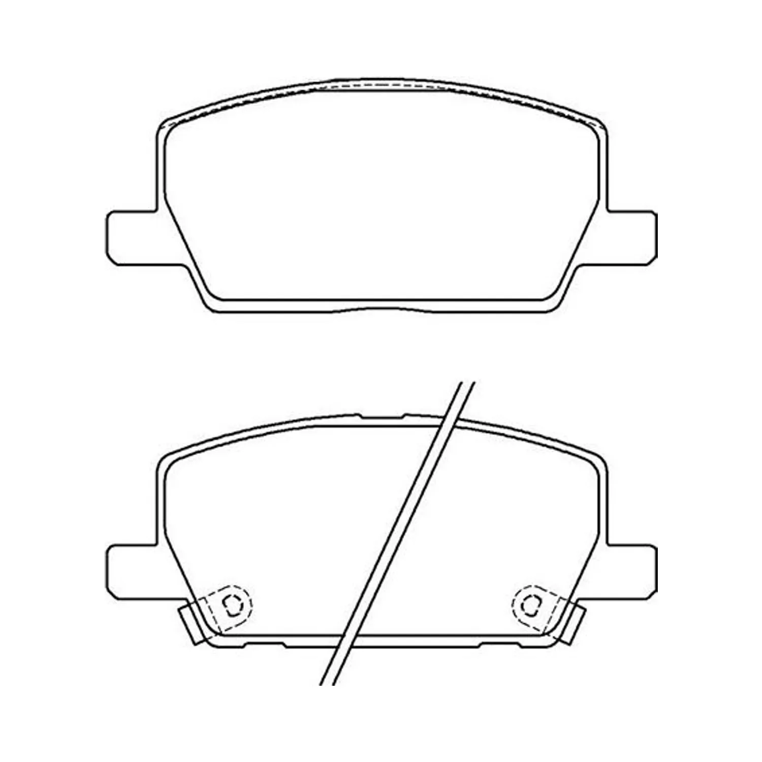 Pastillas de freno Delanteras para Chevrolet Tracker 2018 al 2020