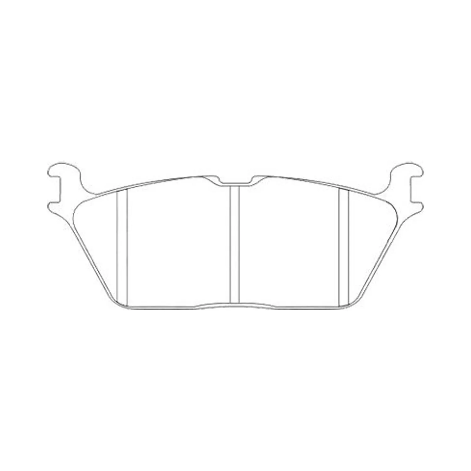 Pastillas De Freno Trasera Grc Gcd2169