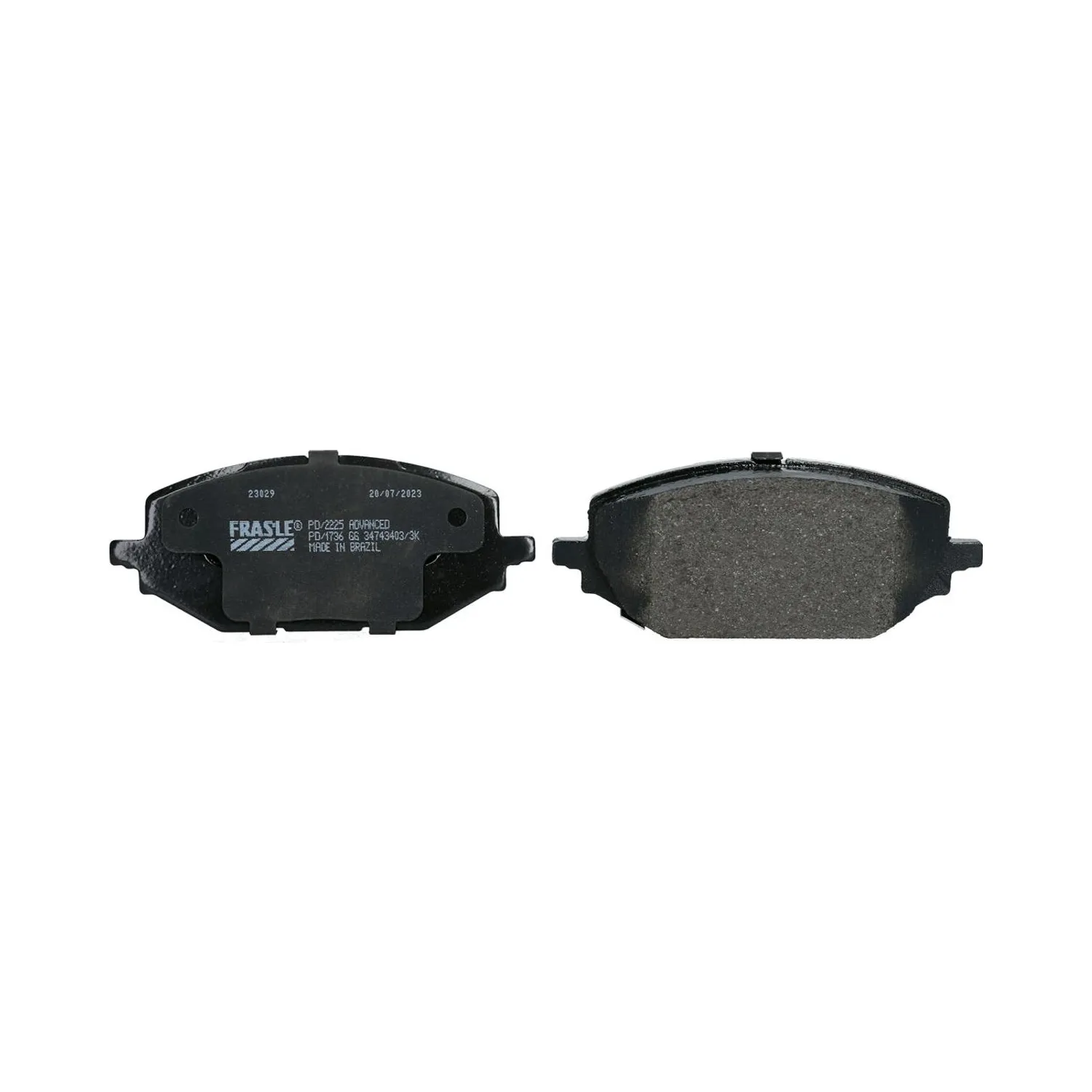 Pastillas de freno Delanteras para Chevrolet Tracker 2020 al 2023